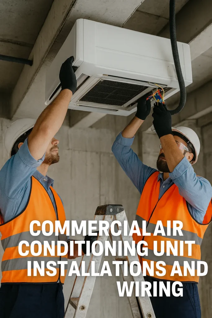 Commercial Air Conditioning Unit Installations