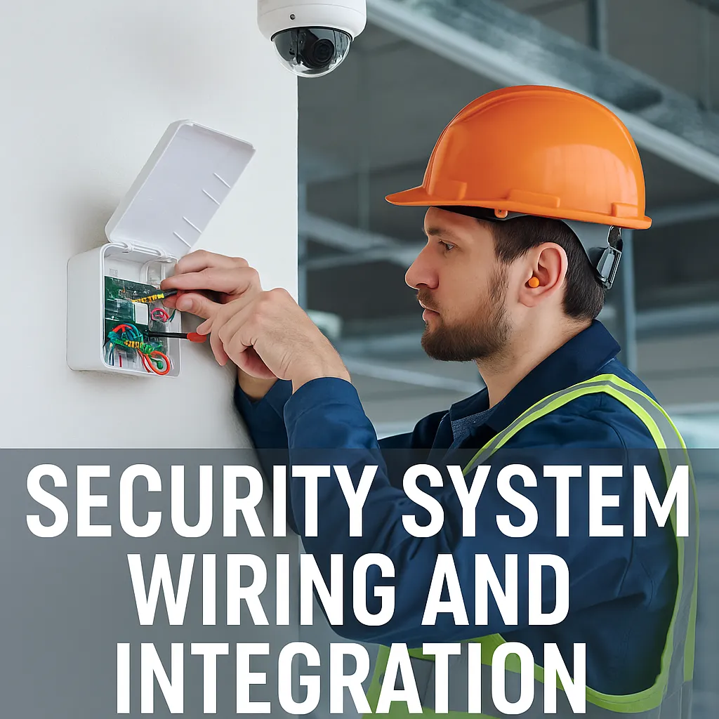 Security System Wiring and Integration