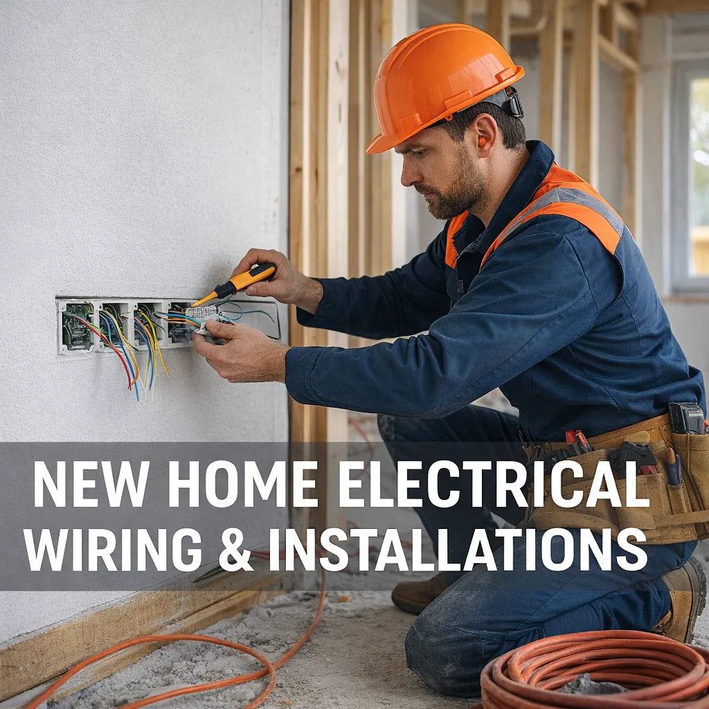 New Home Electrical Wiring And Installations